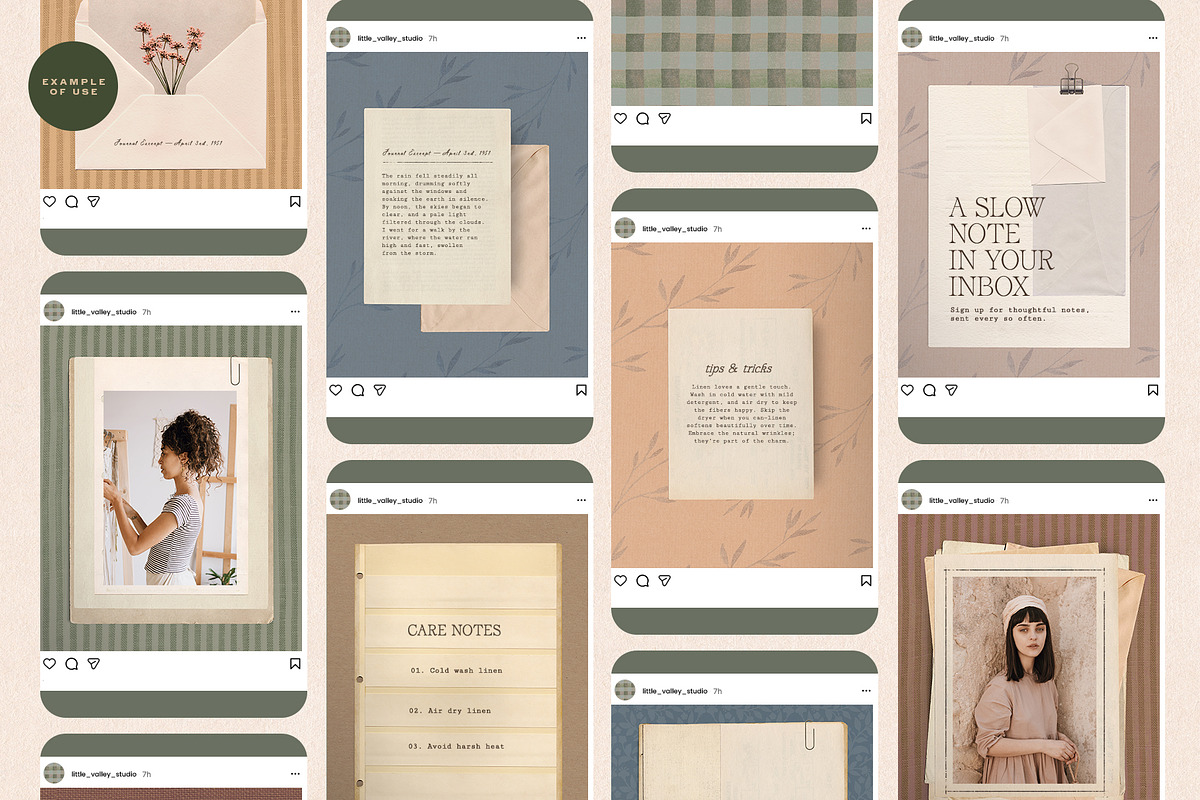 Paper Note—Nostalgic Design Toolkit, an Object Graphic by Basia Stryjecka (Photo 18 of 39)