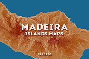 Madeira Islands Maps, an Object Graphic by GarryKillian (Thumbnail 1 of 4)