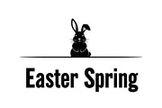 Cute Easter Bunny Silhouette bundle, an Illustration by Artivon (Thumbnail 14 of 51)