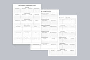 Budget Planner Pages Set V-02, a Stationery Template by shahsoft (Thumbnail 2 of 3)