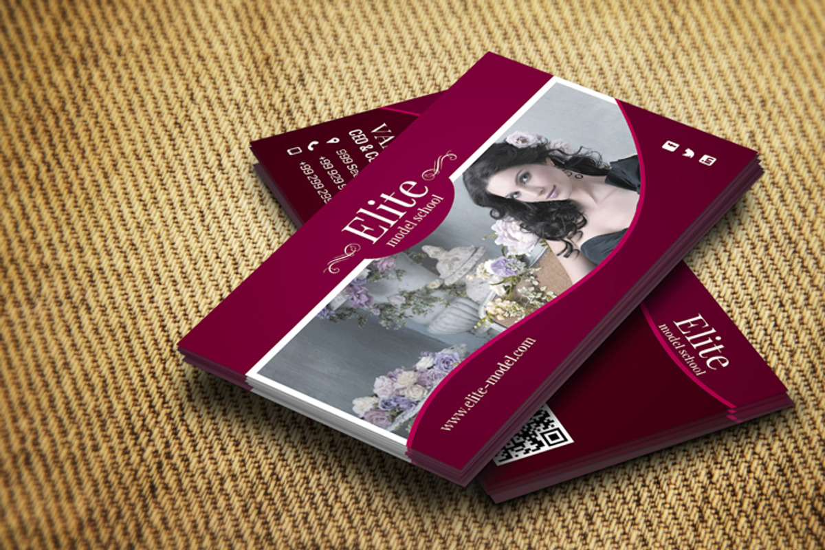 Model School Crad CM047, a Business Card Template by annozio (Photo 2 of 4)