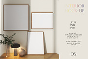 3 Frame  mockup for wall art, a Print Template by DSTUDIO888 (Thumbnail 2 of 4)