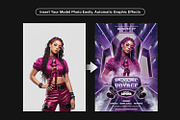DJ Flyer Template, a Flyer Template by Bornx Design (Thumbnail 2 of 5)
