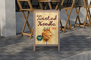 Twisted Noodle Display Noodle Font, a Script Font by PutraCetol Studio (Thumbnail 3 of 5)