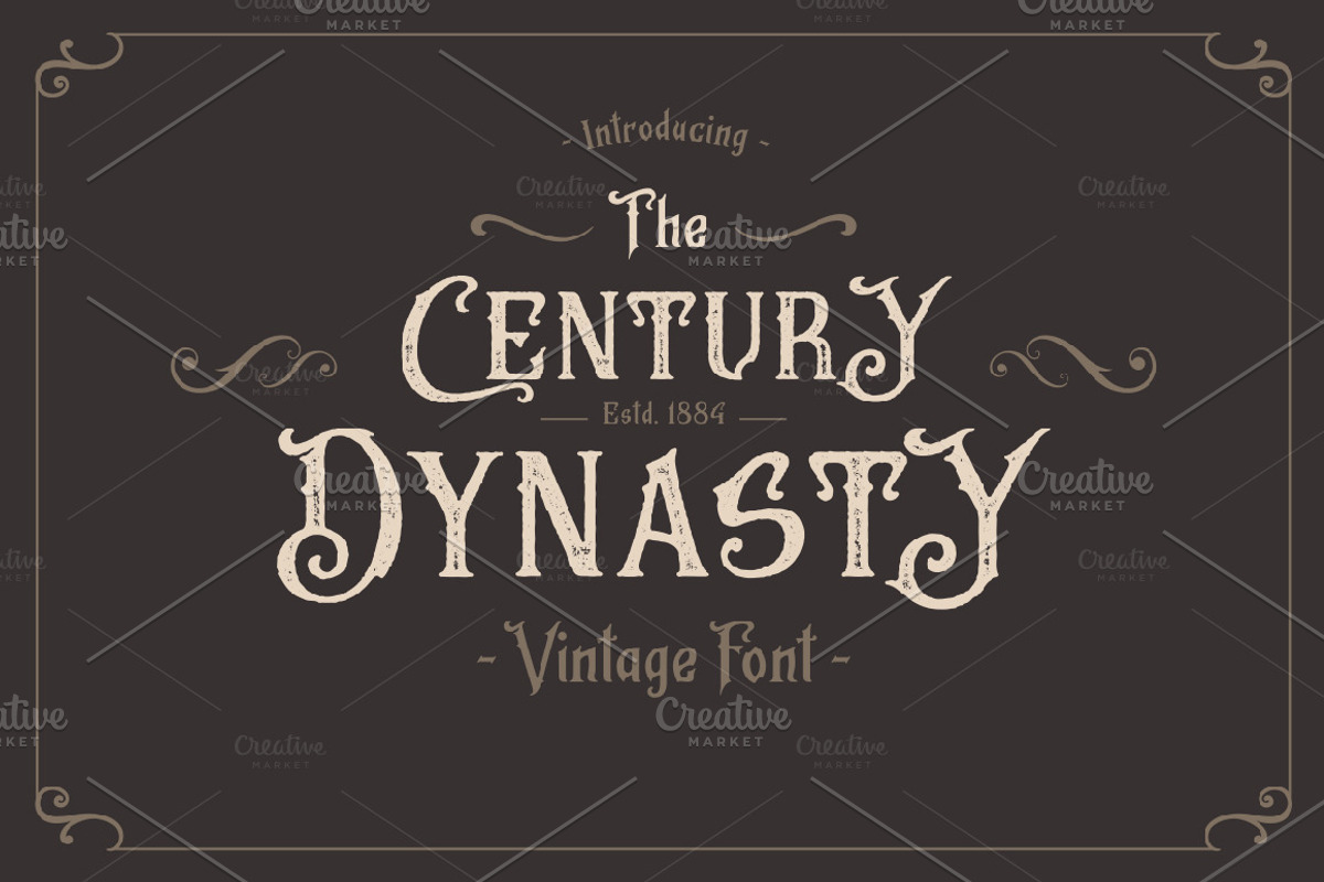 The Century Dynasty, a Serif Font by Magicpics (Photo 1 of 13)