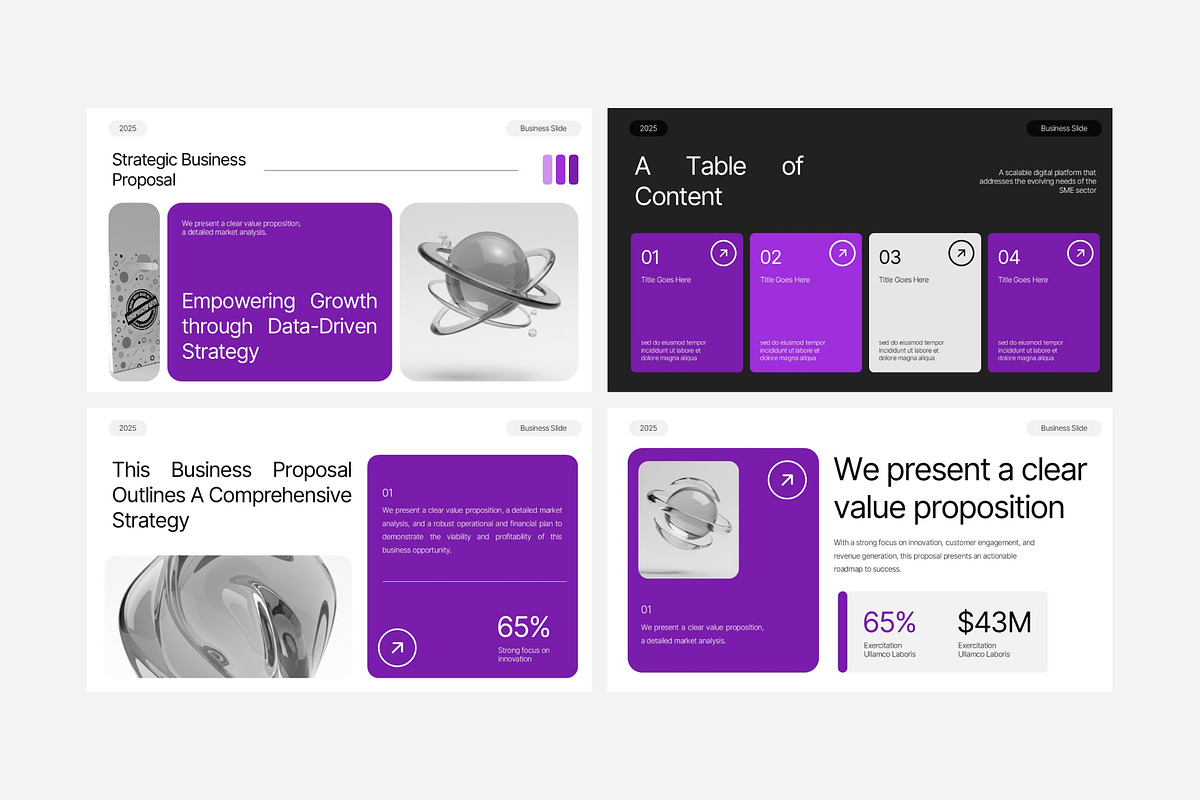 Modern Business Proposal Pitch Deck, a Presentation Template by Eklip Studio (Photo 4 of 6)