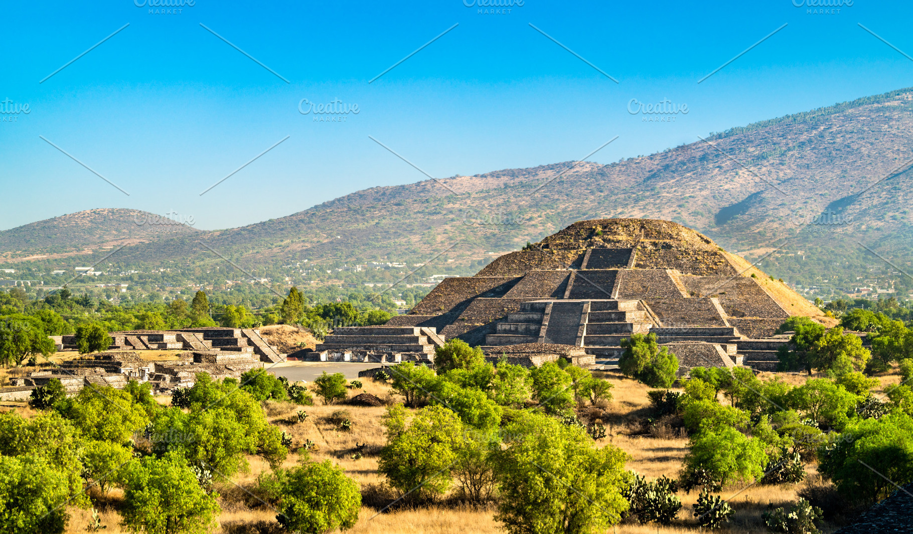 Pyramid of the moon at teotihuacan i stock photo containing teotihuacan and, an Architecture Photo by Leonid Andronov