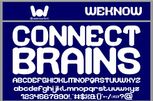 Connect Brains font
