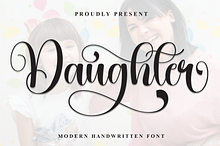 Daughter | Script Font