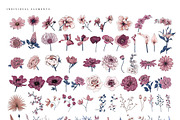 Ultimate Flower & Leaf Collection, an Object Graphic by Pretty Little Lines (Thumbnail 6 of 47)