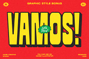 Montera - Retro Bold Sans & Script, a Font by Hasbi Creative (Thumbnail 6 of 13)