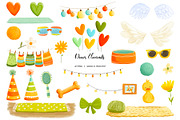 Watercolor cute corgi clipart, an Animal Illustration by Art and Funny (Thumbnail 3 of 5)