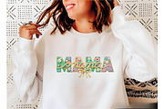 Floral MAMA Yarn Crochet Mothers Day, an Illustration by Designking (Thumbnail 2 of 6)
