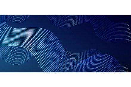 Dynamic wave geometric design, an Illustration by antishock