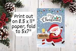 Merry Christmas Printable Card