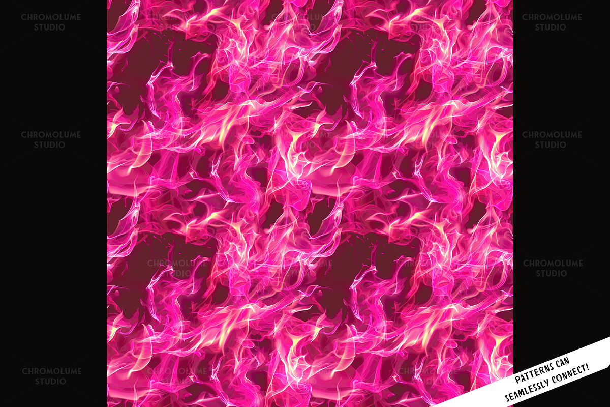 Luminous Blaze Digital Paper, a Pattern Graphic by Chromolume Studio (Photo 12 of 28)
