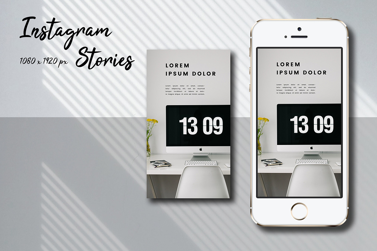 Desk Space Social Media Template, a Social Media Template by Meknya (Photo 7 of 9)
