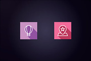 Travel and Tourism Flat Line Icons, an Outline Icon by FlatLineIcons (Thumbnail 5 of 5)