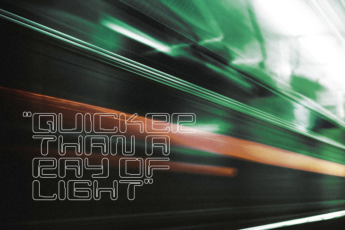 Sixtyten | Future Display Typeface, a Sans Serif Font by wendyleftmealone (Photo 4 of 6)