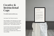 Social Media Welcome Packet Template, a Marketing Template by Anessta & Co (Thumbnail 5 of 10)