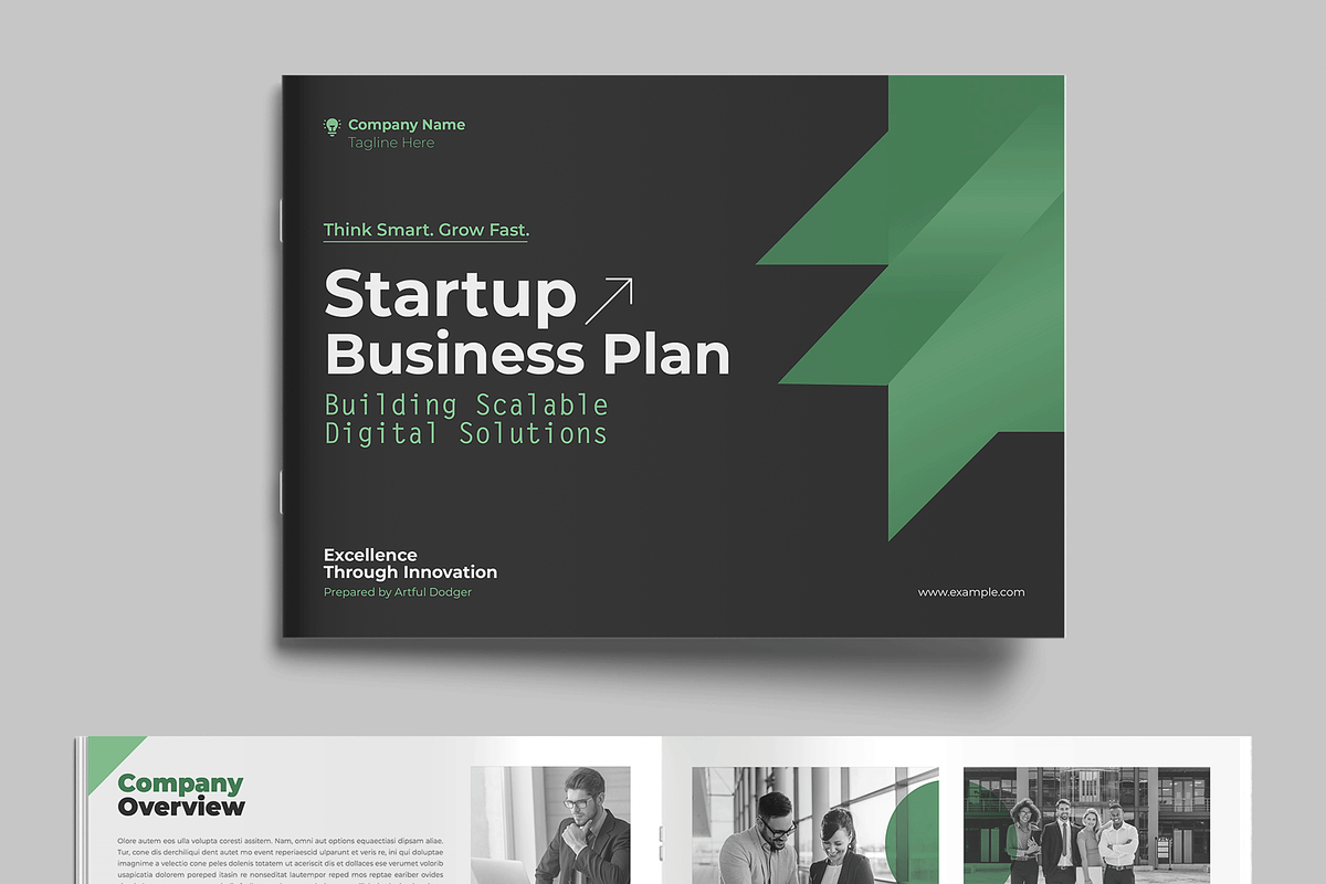 Business Plan Template Design