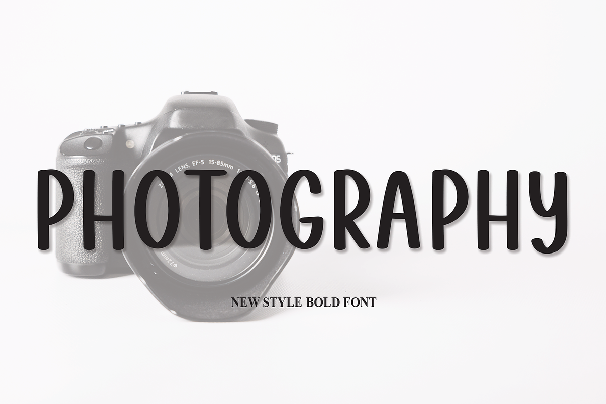 Photography | Script Font, a Script Font by Scratchones (Photo 1 of 8)