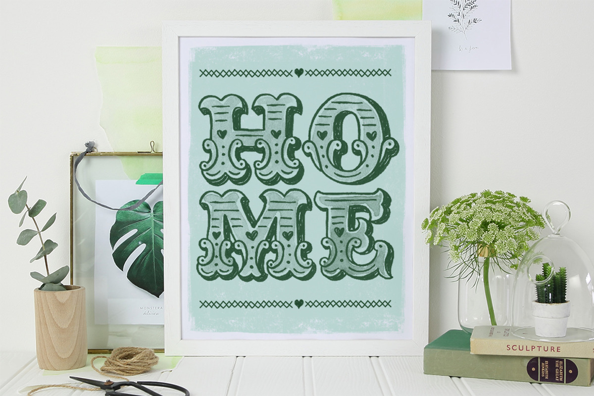 Uncle Bill Watercolour Display Font preview 7