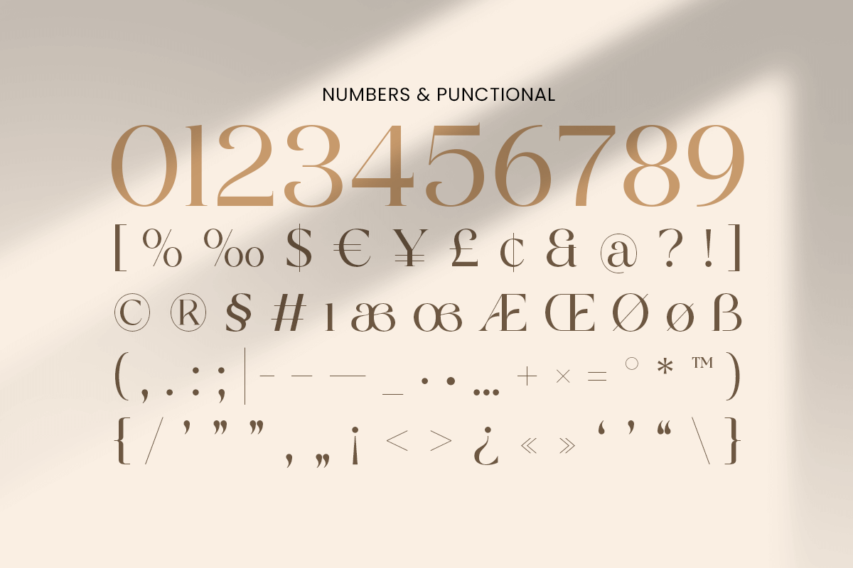 Galante Branding Luxury Font Family, a Serif Font by Sensatype (Photo 19 of 21)