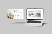 Laptop Screen Website Mockup, a Device Mockup by mahremdesign (Thumbnail 9 of 9)