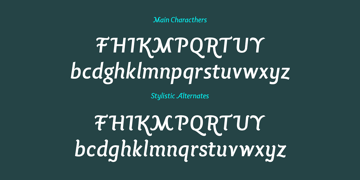 Lisboa Swash, a Sans Serif Font by Vanarchiv (Photo 3 of 4)