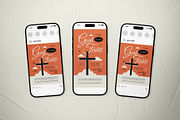 Orange Retro Good Friday Flyer Set, a Flyer Template by The Good Store (Thumbnail 2 of 2)