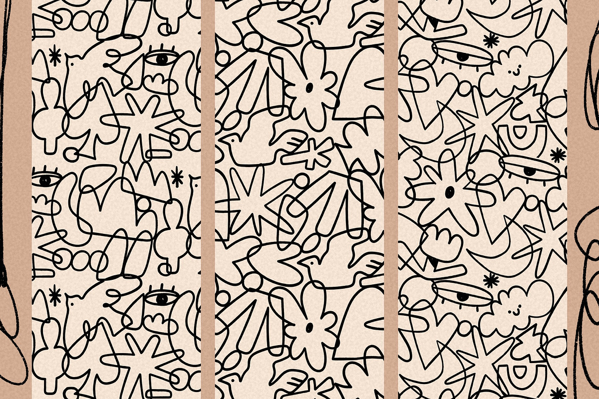 Oodles of doodles, a Pattern Graphic by Twisted Tail (Photo 2 of 10)