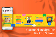 Back to School Instagram Carousel  &, a Social Media Template by Attype (Thumbnail 5 of 5)