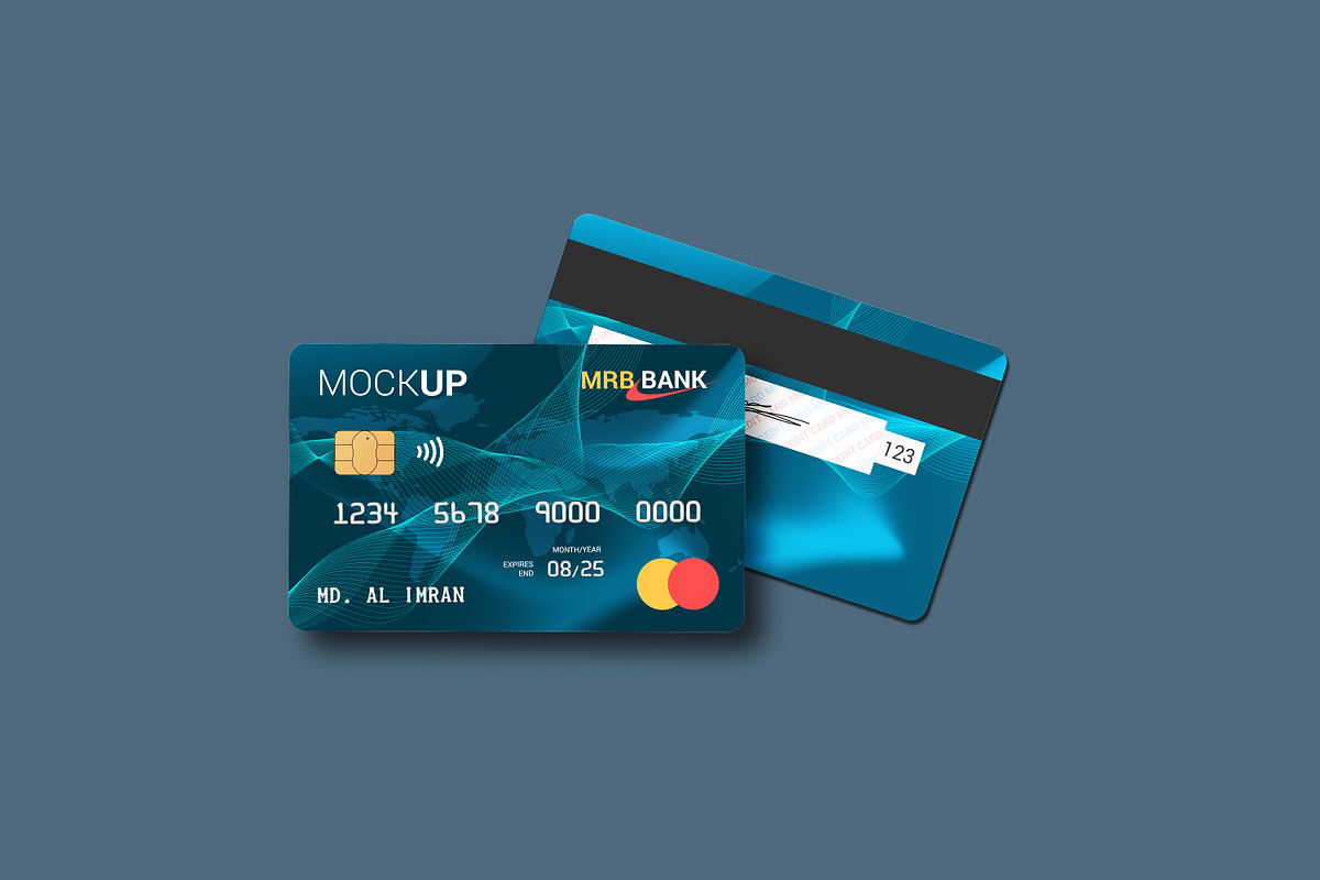 Debit Card Mockup, a Product Mockup by alimran24 (Photo 19 of 22)
