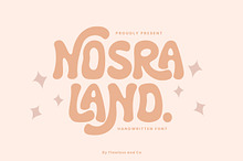 Nosra Land - Handwritten Brand Font