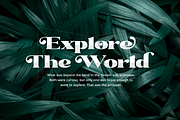 Rochie - Bold Retro Serif Font, a Serif Font by Sronstudio (Thumbnail 6 of 12)