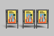 Sign Board Mockup, a Design Template by lamorastudio (Thumbnail 11 of 11)