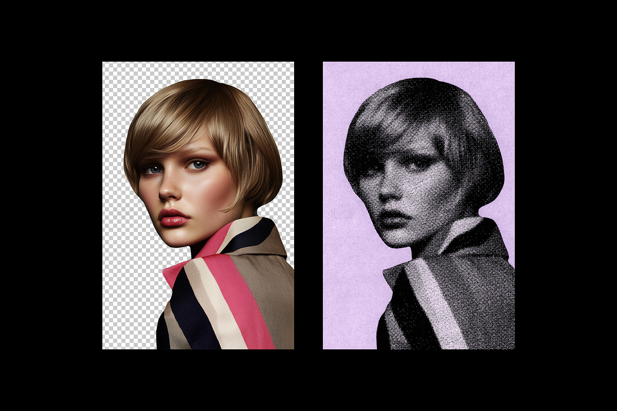 Colored Halftone Photo Effect, a Layer Style Add-On by Design Squad (Photo 6 of 6)