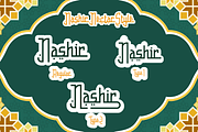 Nashir Nectar - Modern Islamic Font, a Font by PutraCetol Studio (Thumbnail 7 of 11)