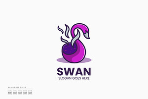 Swan Logo, a Branding & Logo Template by Zeer Graphic