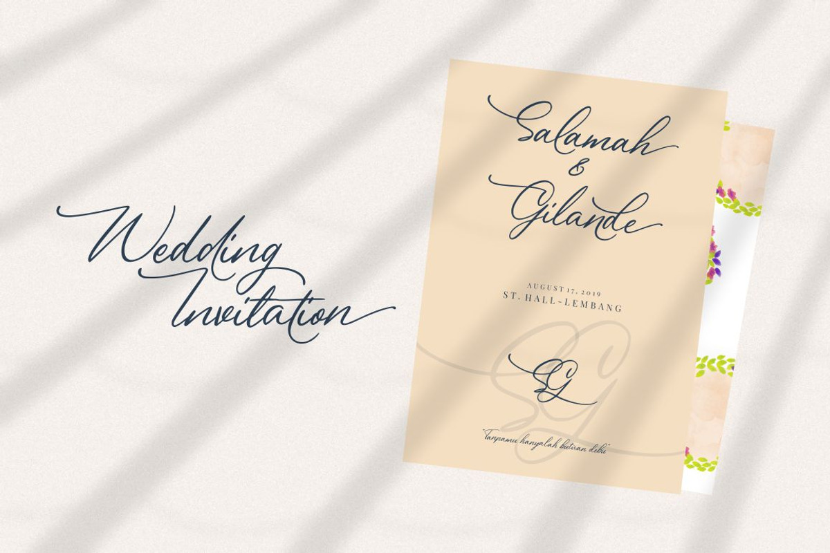Beautiful Heart Font, a Script Font by Garisman Std (Photo 5 of 16)