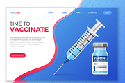 Vaccination Concepts with Syringe, a Healthcare Illustration by TAlex (Thumbnail 4 of 6)
