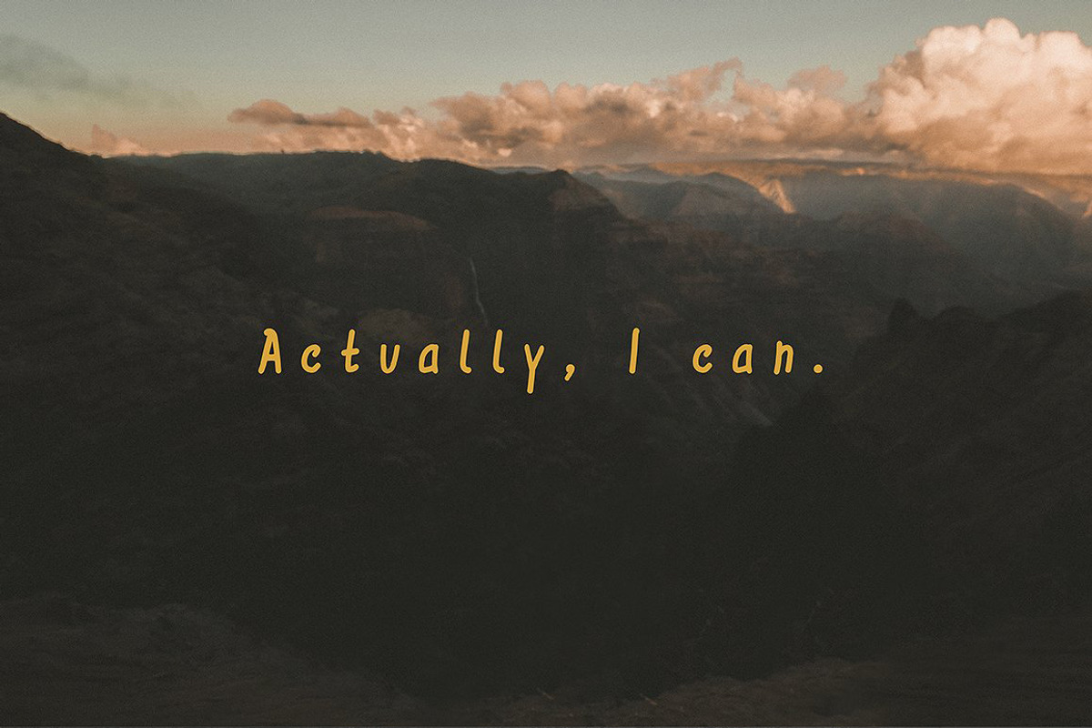 Winflo Handwritten Font, a Sans Serif Font by Mr.Typeman (Photo 5 of 9)