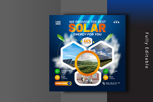 Modern Energy Social Media Post, a Graphic by Sashamim22