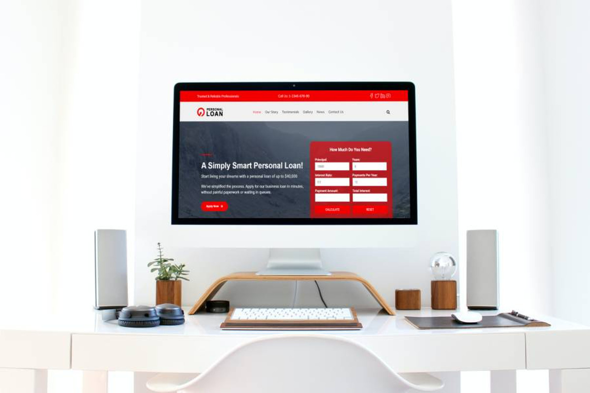Loan Officer WordPress Theme preview 3