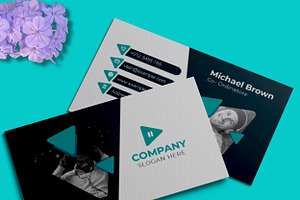 Singer Business Card Design