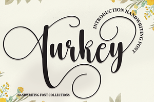 Turkey Script Font