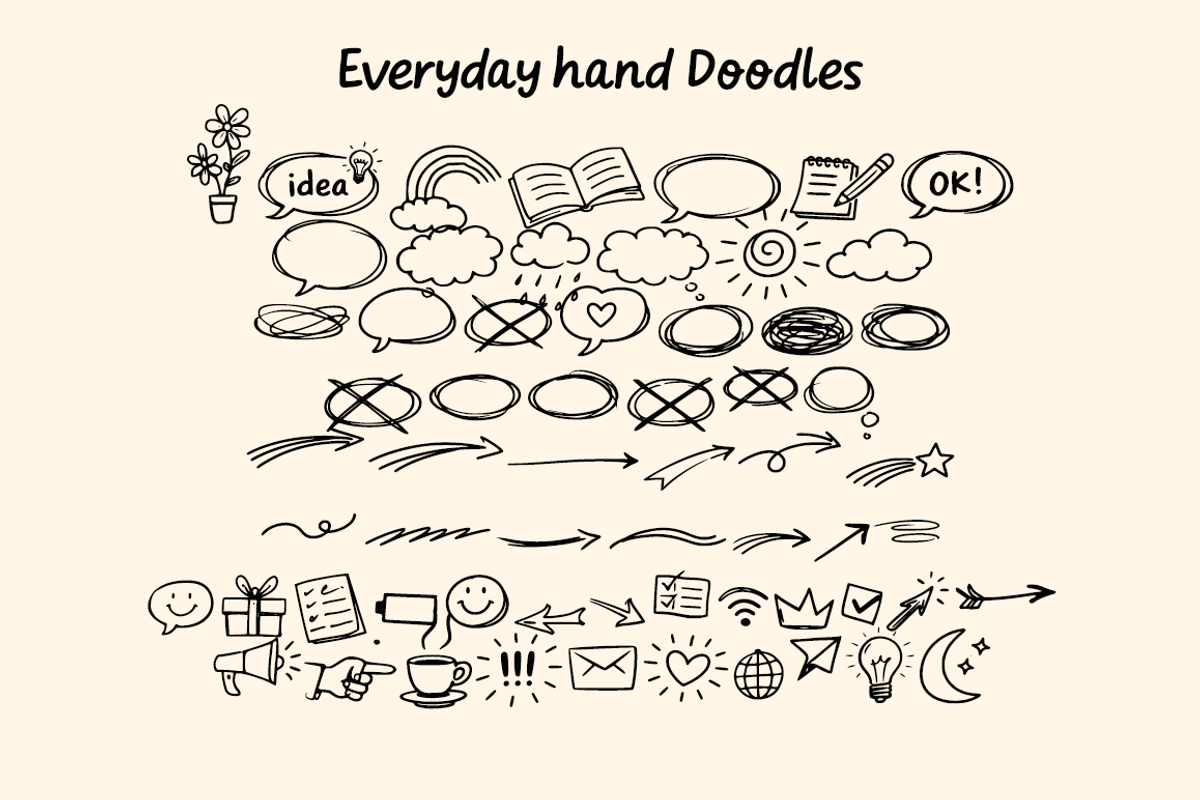 Everyday Hand – Natural Handwritten, a Handwritten Font by cocodesign (Photo 3 of 6)