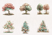 Tree Happy Spring Sublimation, an Illustration by CreationArt (Thumbnail 2 of 10)