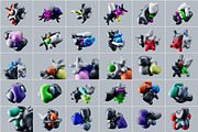 Trendy 3D Abstract Shapes Pack, a Technology Illustration by MindMuse (Thumbnail 2 of 11)